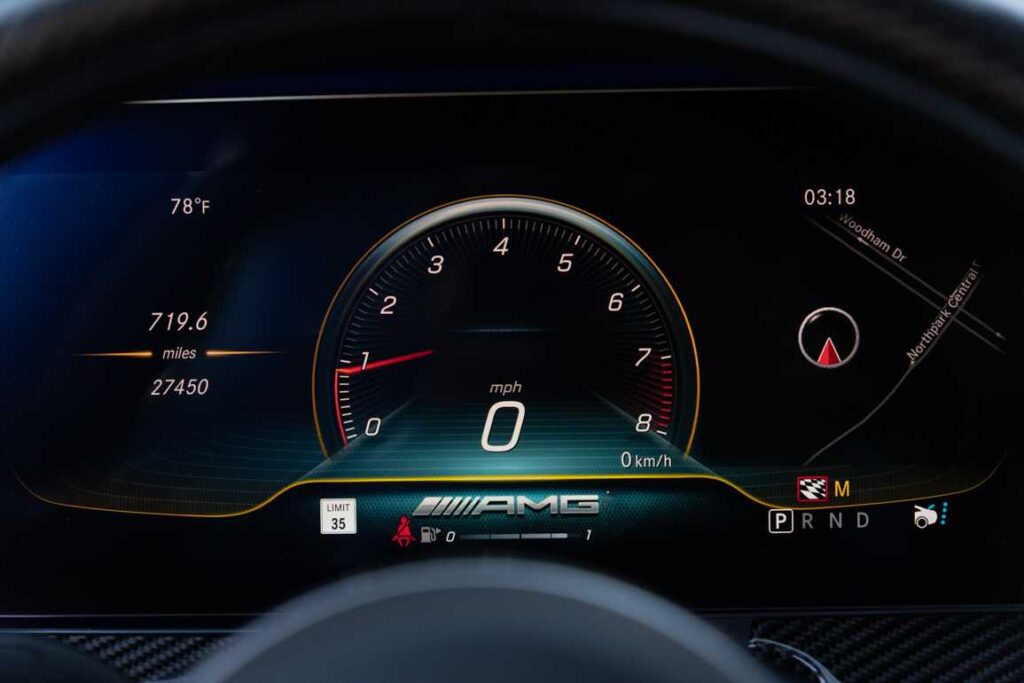 MERCEDES-BENZ AMG GT63 Dashboard
