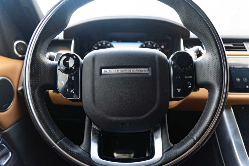 range rover interior